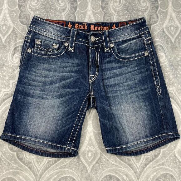 Womens Rock Revival Easy Shorts - Picture 1 of 4